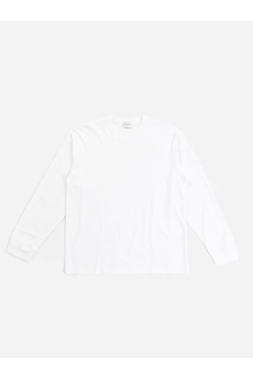 Dense Jersey Optical White Long-Sleeve T-Shirt — White