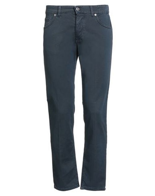 Man Pants Navy Size 30 Cotton, Elastane