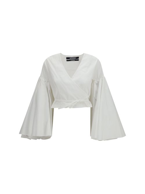 Paysan Wrap Shirt — White