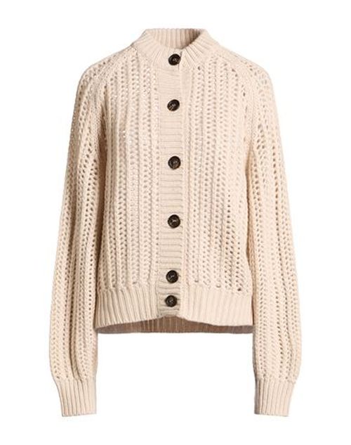 Woman Cardigan Beige Size L Cashmere