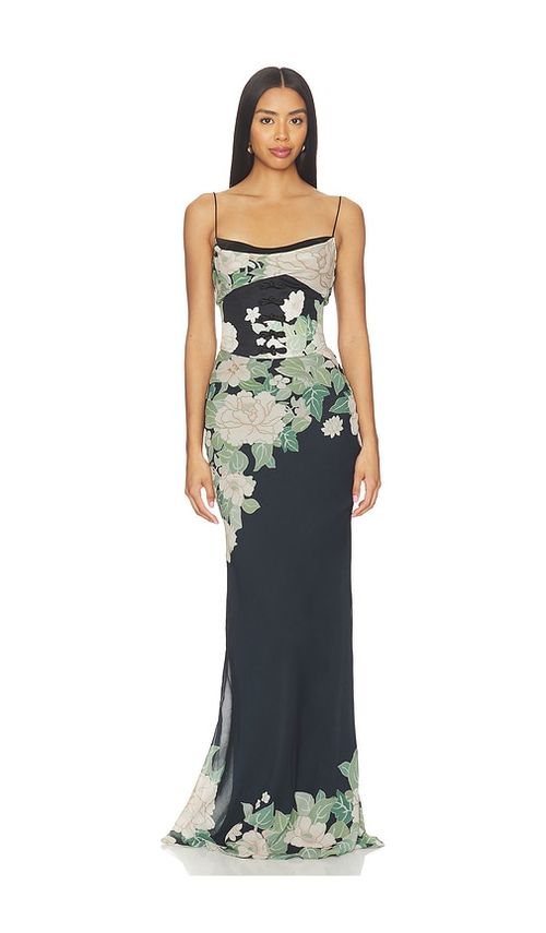SAU LEE Esme Dress in Black. - 2 also