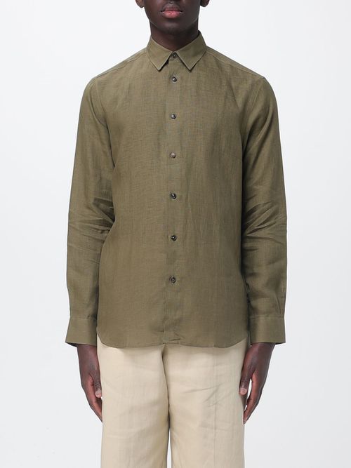 Shirt Men color Green