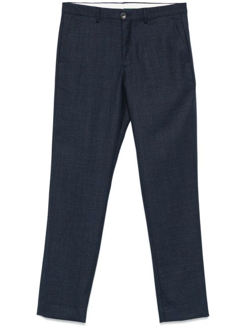 Jacquard trousers - Blue