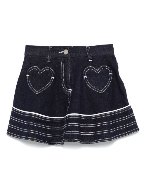 Denim mini skirt - Blue