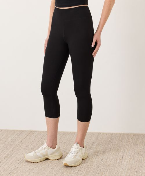 Women's Black On The Go-To Cropped Legging