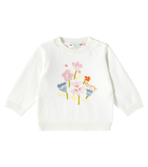 Bonpoint Baby Almire cotton and cashmere sweater