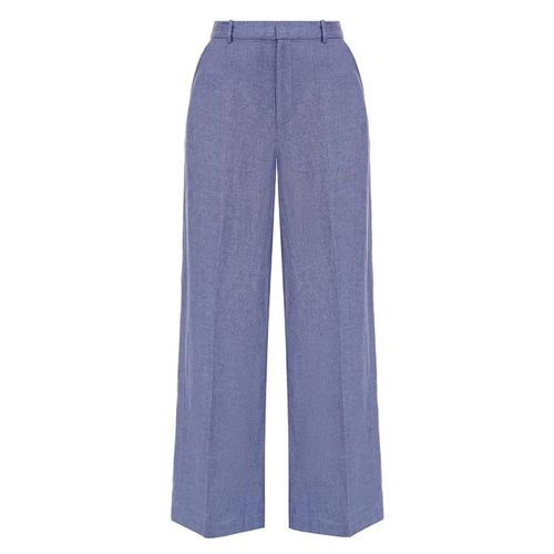 Delave Wide-Leg Linen Pants