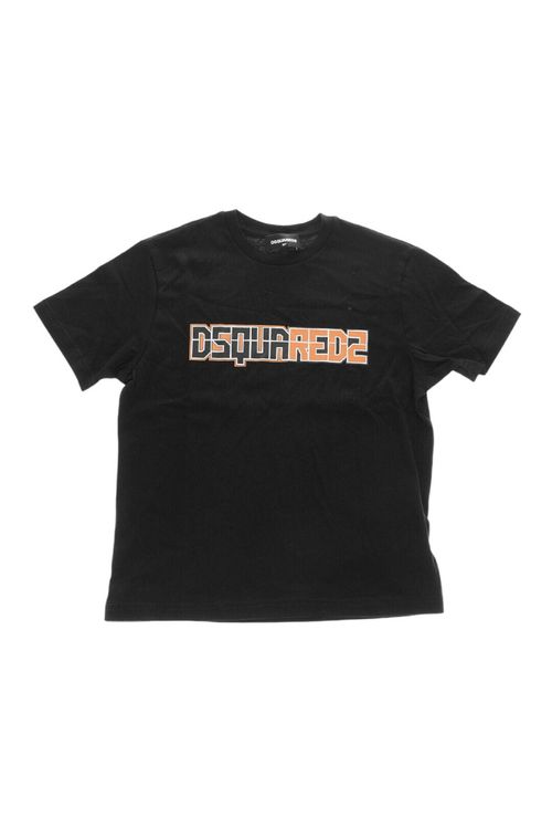 Boys Black Logo T-Shirt