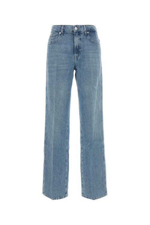 Stove Pipe Jeans — Blue