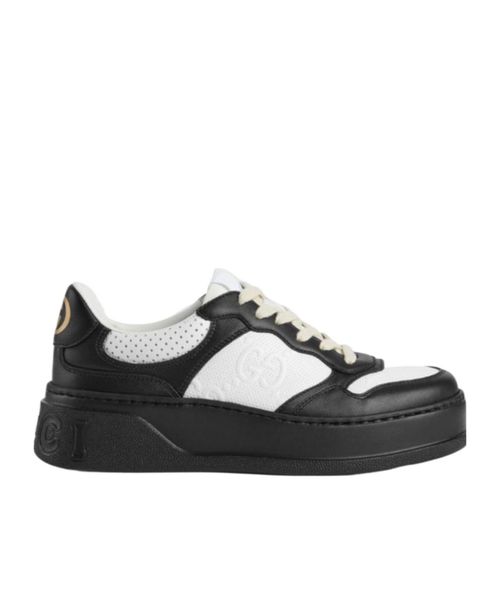 GG embossed low-top sneakers