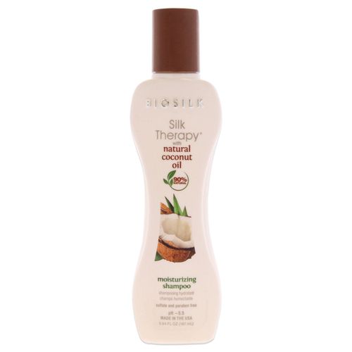 Biosilk Silk Therapy with Organic Coconut Oil Moisturizing Shampoo - 5.64 oz Shampoo