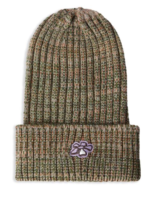Knitted beanie - Green