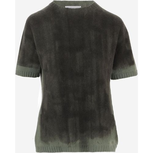 Oliver Lattughi Cashmere T Shirt With Gradient Effect