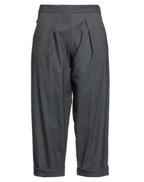 Woman Pants Grey Size 6 Polyester, Viscose, Elastane