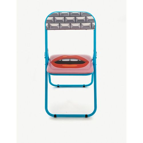 None Studio Job Blow Metal Folding Chair 