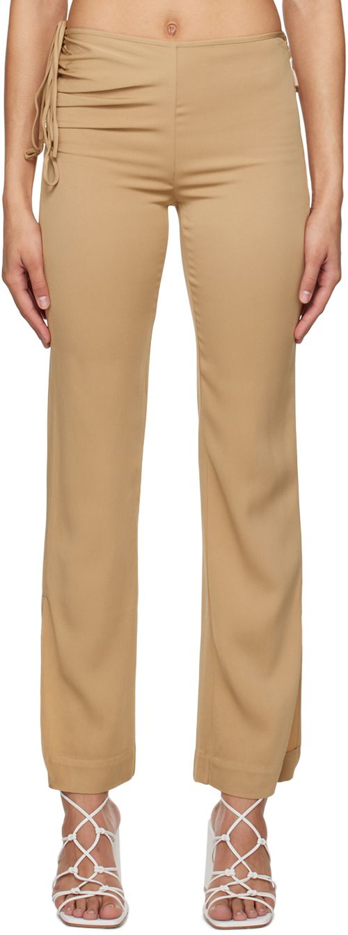 Tan Bertoia Slacks