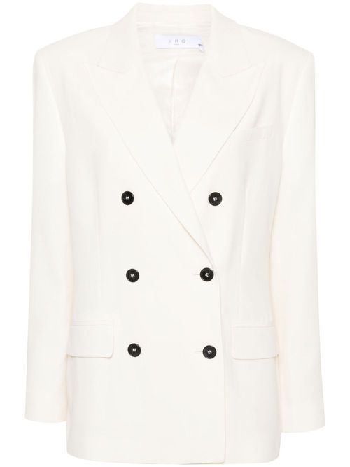 Kristal double-breasted blazer - Neutrals
