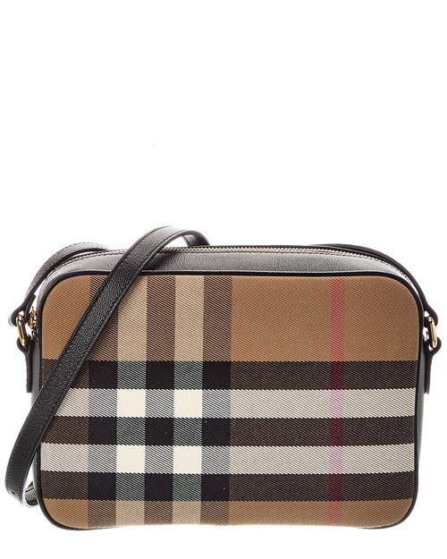 Canvas & Leather Camera Bag