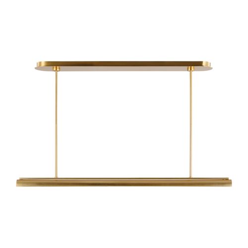 Visual Comfort Studio Carson Chandelier in Burnished Brass by Kelly Wearstler