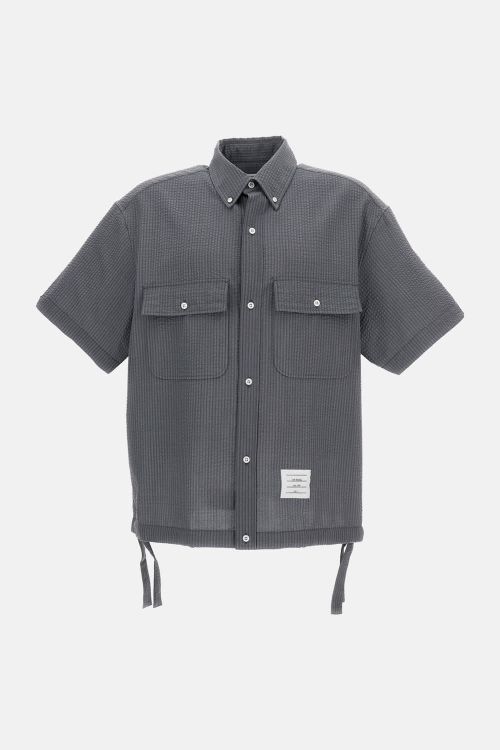 Short-sleeve Oversize Shirt