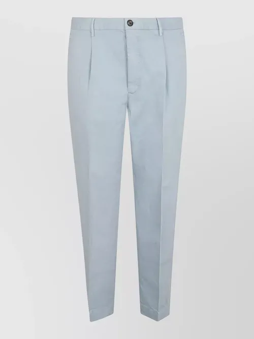 Incotex - tailored trousers belt loops side and back pocket