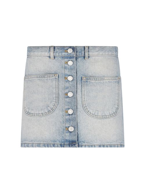Denim Mini Skirt
