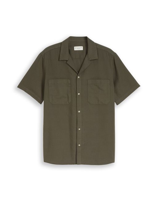 TOM TAILOR Camicia verde scuro