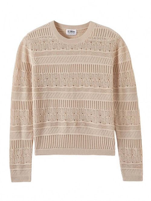 Women's Solis Knit Sweater In Sand