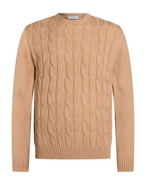 Man Sweater Light brown Size 3XL Acrylic, Wool