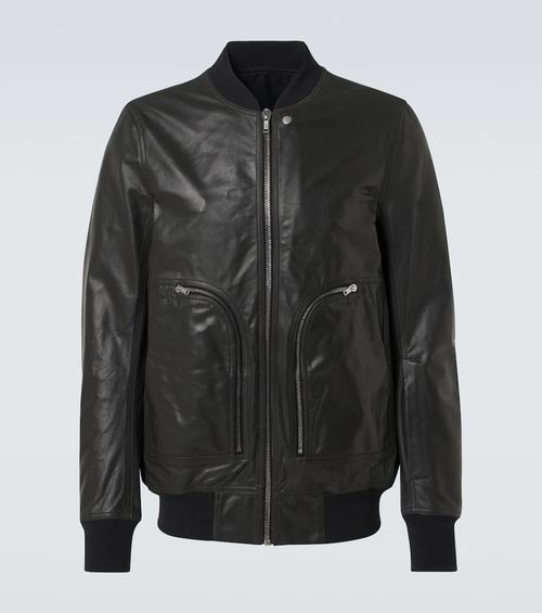 Bauhaus Flight leather bomber jacket