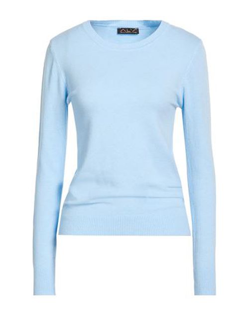 Woman Sweater Sky blue Size S/M Viscose, Polyamide, Polyester