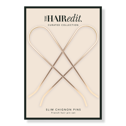 Slim Chignon French Hair Pins