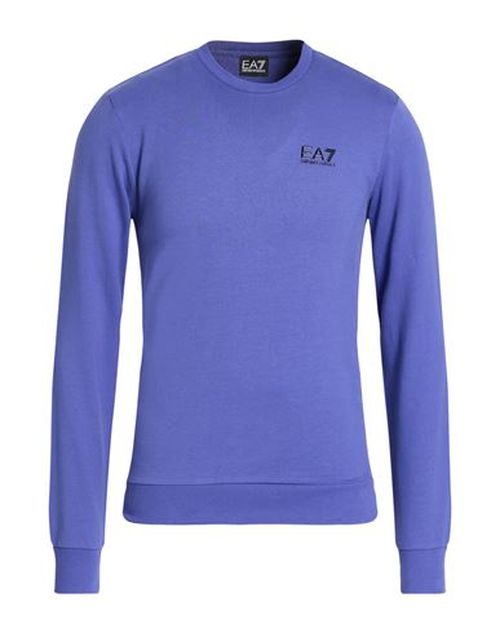 Man Sweatshirt Navy Size 3XL Cotton