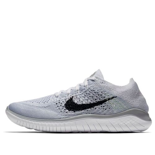 (WMNS) Free RN Flyknit 2018 'White Platinum'