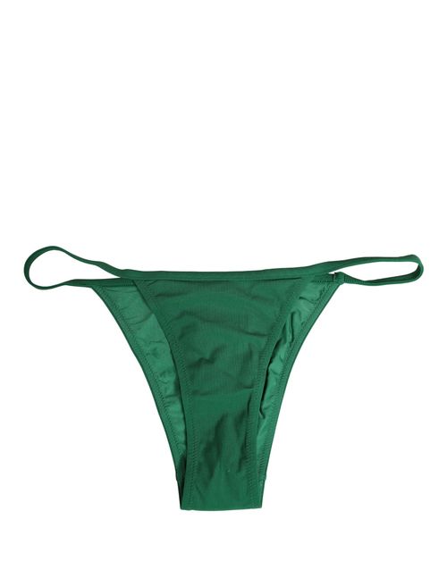 Nylon Bikini Bottom — Green