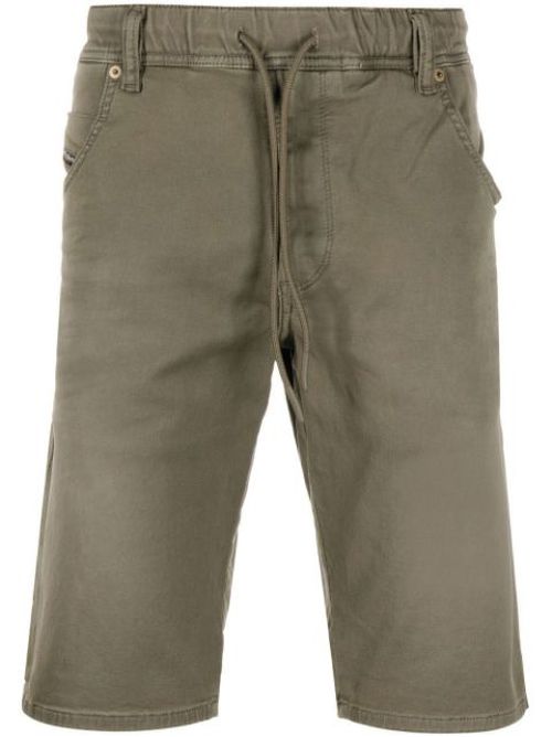 Slim-cut drawstring shorts