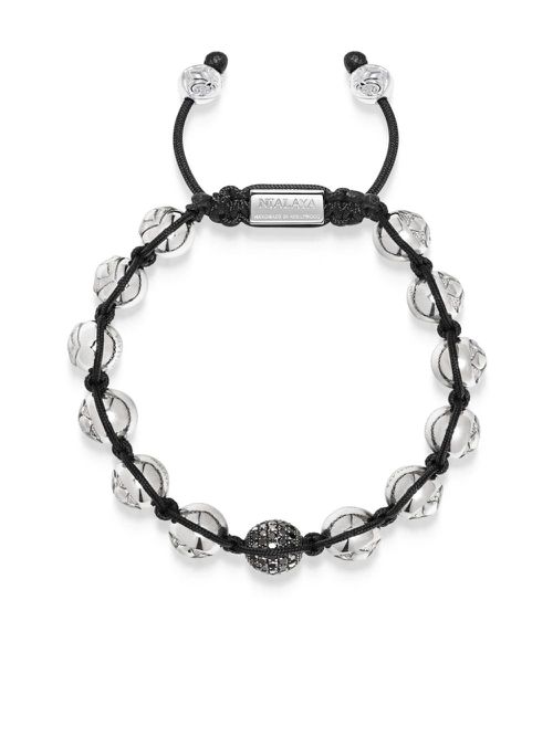 Nialaya Jewelry Armband mit Perlen - Silber