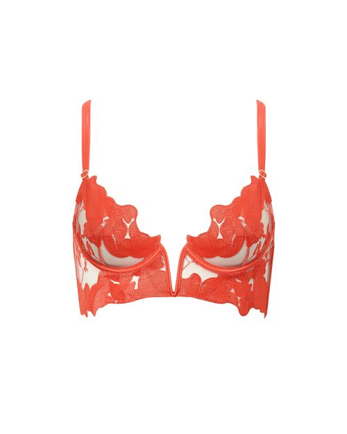 Bluebella Serenity Longline Bra Coral