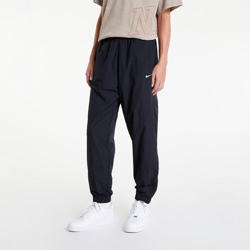 Pants Nike Sportswear Solo Swoosh Men's Track Pants Black/ White