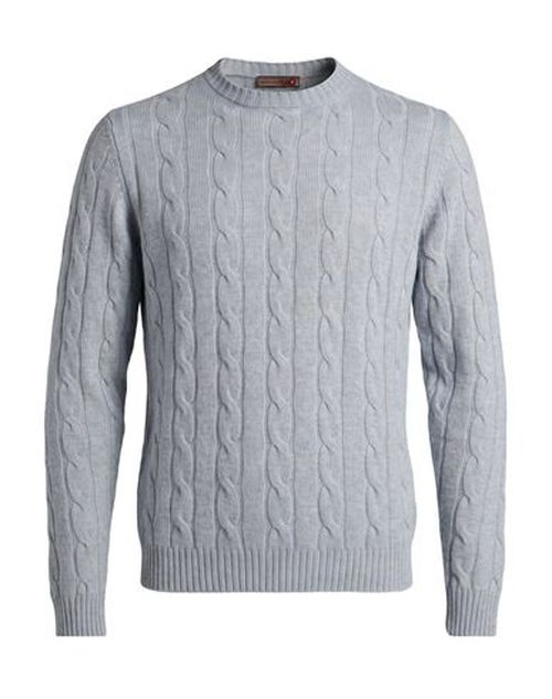 Man Sweater Sky blue Size L Virgin Wool