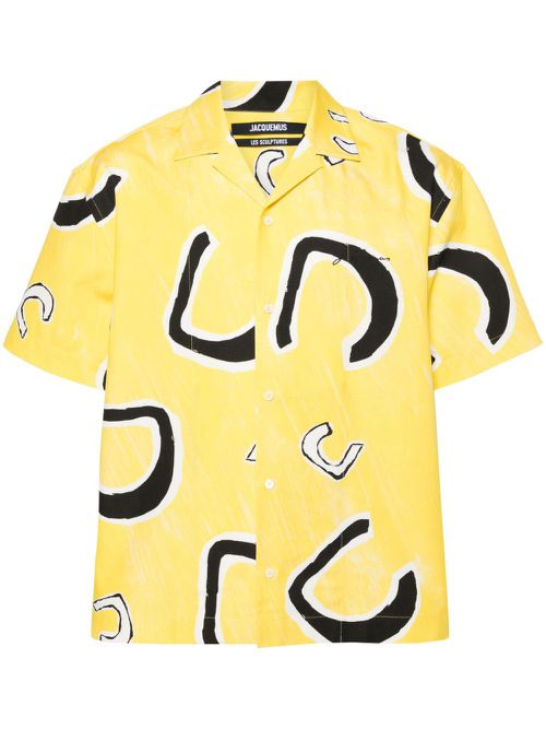 La Chemise Jean cotton shirt - Yellow
