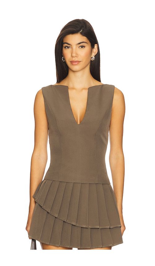 Superdown Marlowe Top en Grey.  XS. Also en