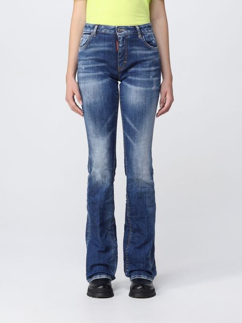 Jeans Woman color Denim