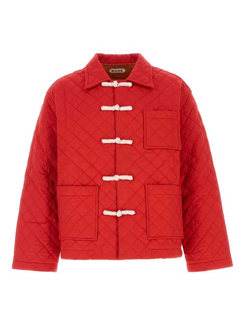 Quilted jacket - Red