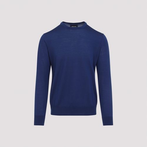 Virgin-wool, Crew-neck Jumper