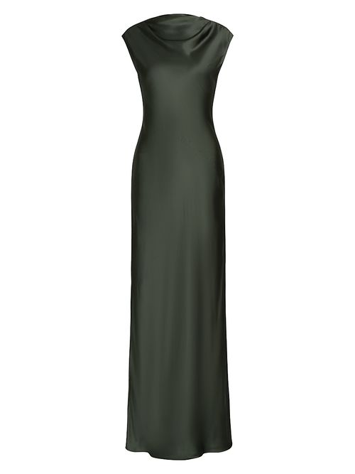 Women's Back to You Satin Maxi Dress - Duffle Bag