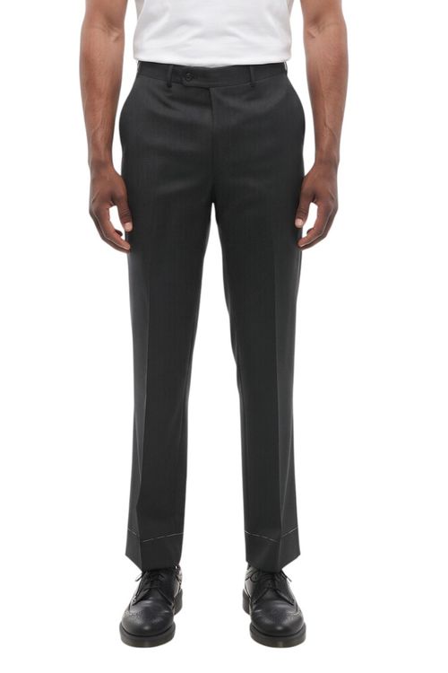 Dark Grey Tailored Pants