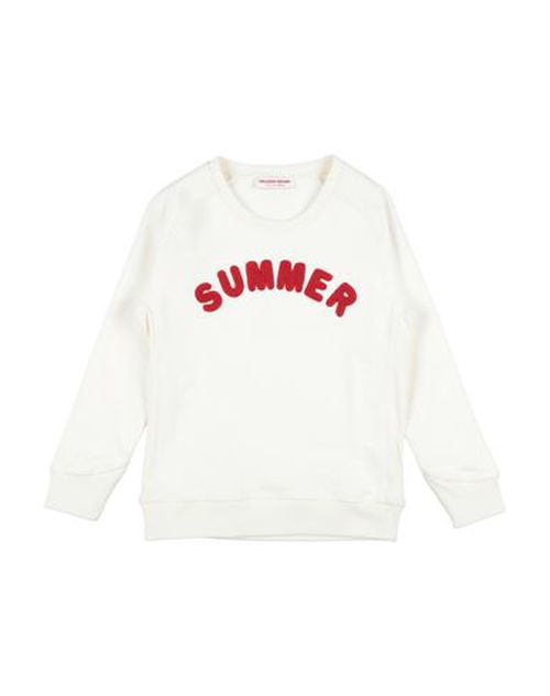Kid Girl Sweatshirt Ivory Size 10 Cotton, Elastane
