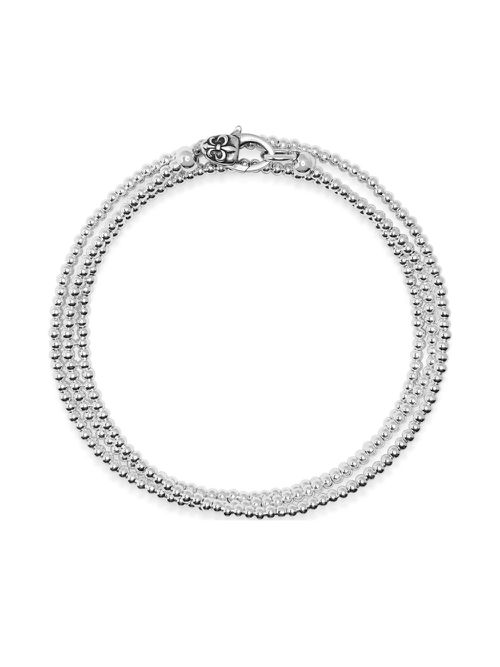 Ball-chain bracelet - Silver