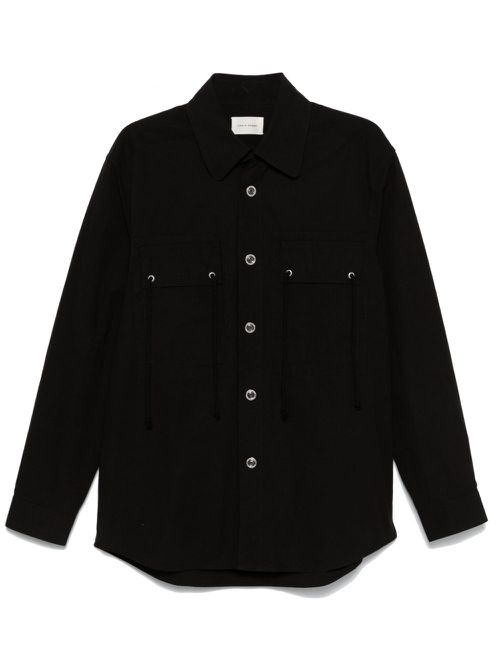 Block overshirt - Black